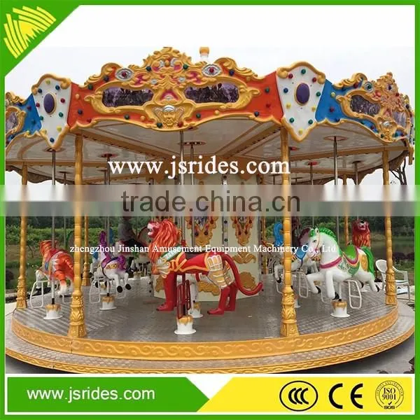 New Design Children Ride Carousel Horses for Playground Ride photo-3