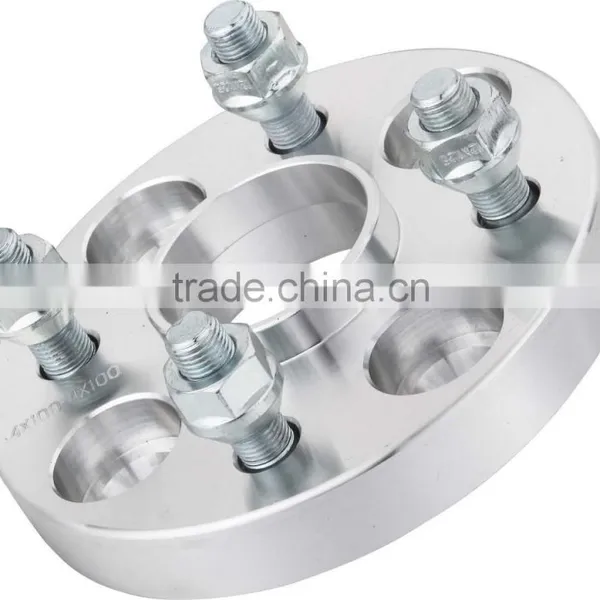 Aluminum Wheel Spacer 25mm 4x100 to 4x100 Hubcentric Wheel Spacers 56.1 Rim Adapters photo-2