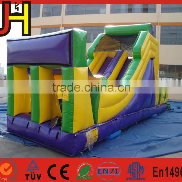 CE Certificated Outdoor Climbing Obstacles Inflatable Obstacle Course With Slide photo-2