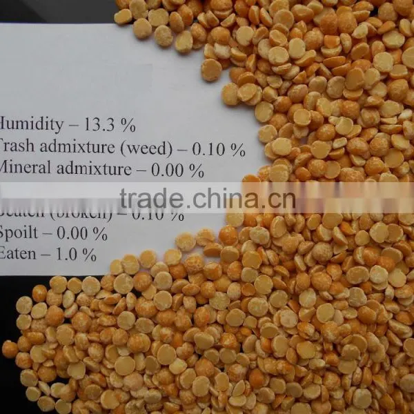 Yellow Peas Polished Whole and Split