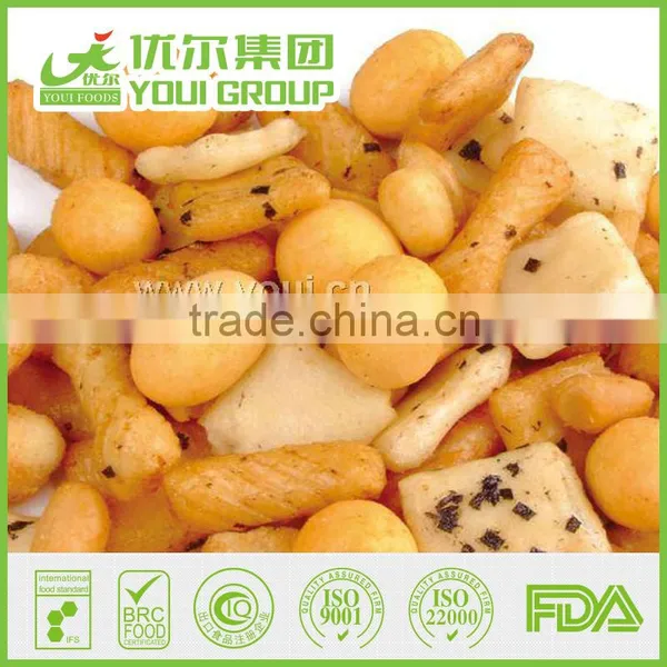 Chilli Flavor Rice Crackers and Coated Peanuts Mix 5a photo-3