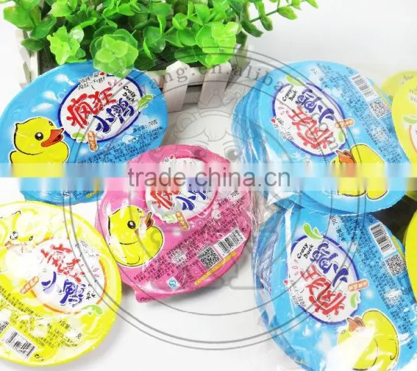 Halal Assorted Fruity Flavor Crazy Duck Shape Jelly Gels Candy photo-2