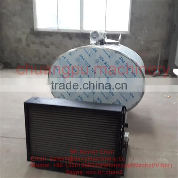 1Ton Milk Cooler Machine For Milk Processing Machinery photo-4