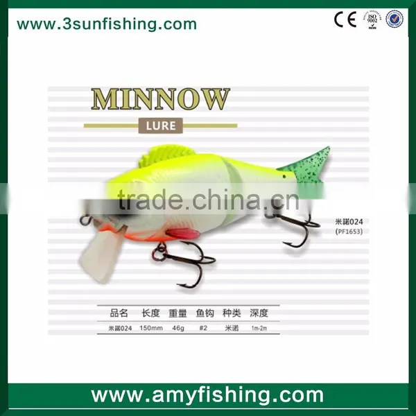 High Quality Hard Fishing Lure Swim Bait Joint Bait photo-6