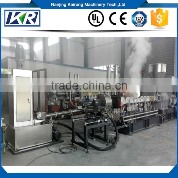 Heat Sensitive Water Cooling Strand Plastic Extruder Machine/TPU/TPU Sole Pelletizing Machine for Twin Screw Extruder photo-5