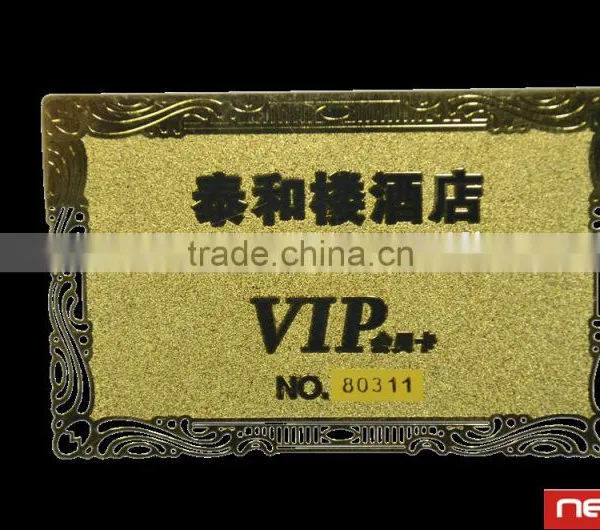 Best Selling Metal Magnetic Stripe VIP Card photo-2