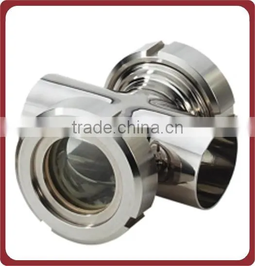 Sanitary Stainless Steel Pipe Cross Sight Glass photo-3