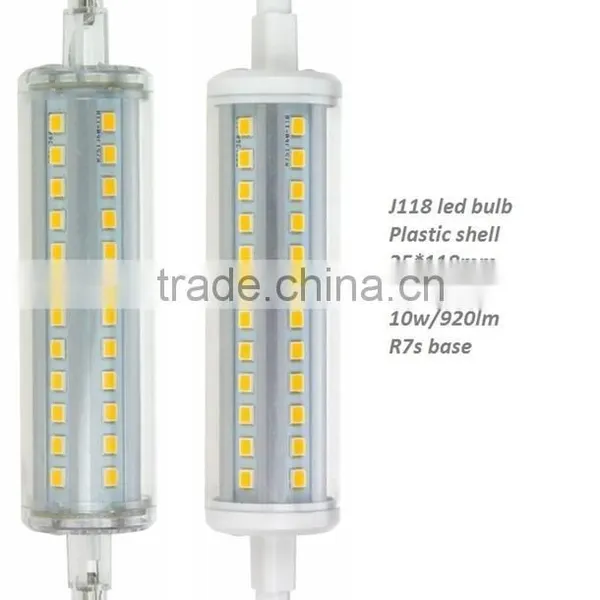 J118 10W 920LM 360degree R7S Corn LED 100w Halogen Replacement PC Plastic 5050 Smd Wholesale From China photo-2
