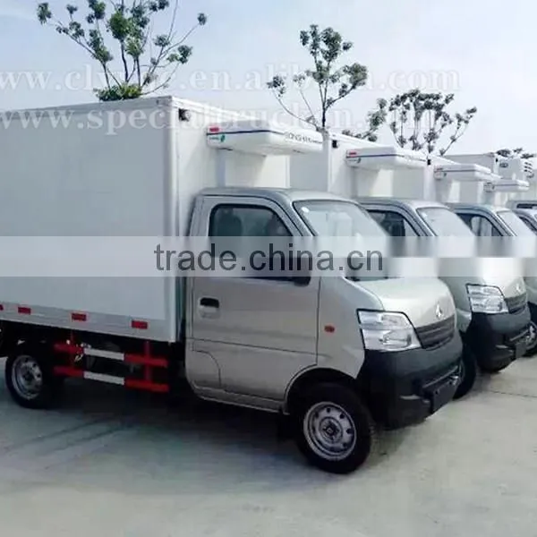 Changan Mini Refrigerator Truck Gasoline Refrigeration Van for Sale photo-4