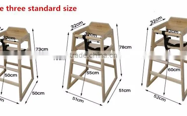 High Quality Detachable Wooden Highchair OEM Manufacturer photo-3