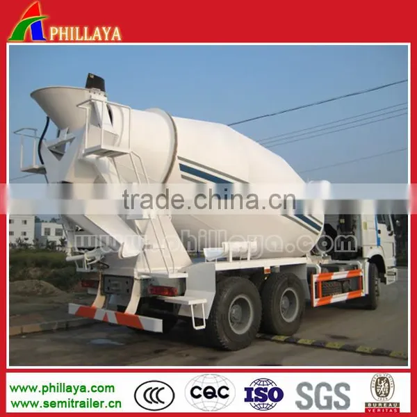 Truck Trailer Concrete Mixer Truck / Cement Semi Trailer For Sale photo-2