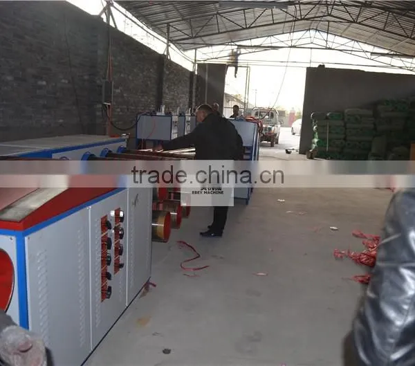 Pp Flat Yarn Extruder Rope Twisting Line Split Film Machine photo-6