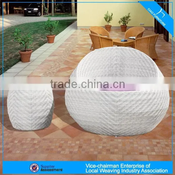 Leisure Garden Sunbed Wicker Beach Sun Bed photo-4