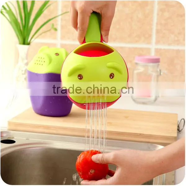 Q116 Children's Baby Shampoo Bailer Plastic Ladle /plastic Scoop photo-3