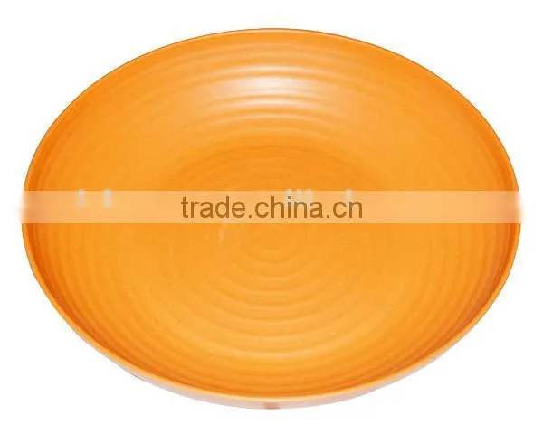 Hot Sell Bamboo Fiber Powder Food Plate photo-3