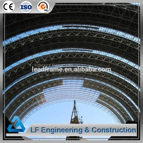 Longitudinal Coal Storage Shed With Light Space Frame Structure photo-2