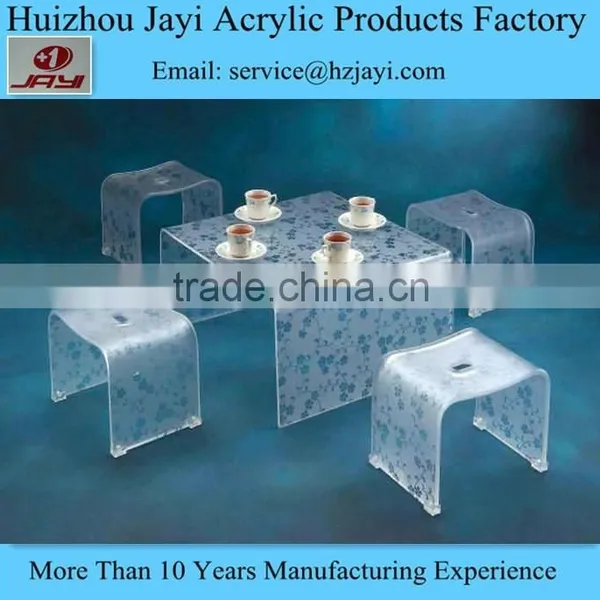 China Manufacturer Wholesale Acrylic Sofa Narrow Side Table photo-6