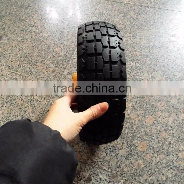Solid Rubber Wheel Tyre and Plastic Rim 3.50-8 photo-5