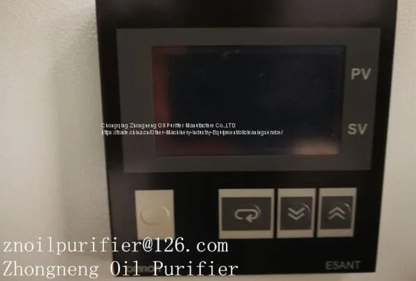 ZHONGNENG ZYD Transformer Oil Regeneration Plant