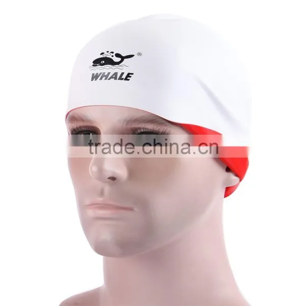 3D Swim Cap With 100%silicone, 3D Reversible Ball Swim Cap