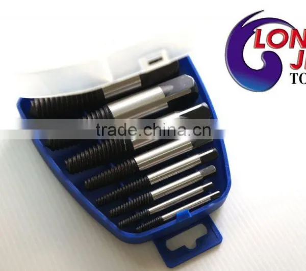 8 Pcs Screw Extractor Drill Bit Set for Repair Tools photo-2