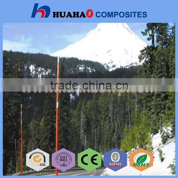 Fiberglass Snow Stake Super Reflective Tape Vivid Color Fast Delivery photo-5