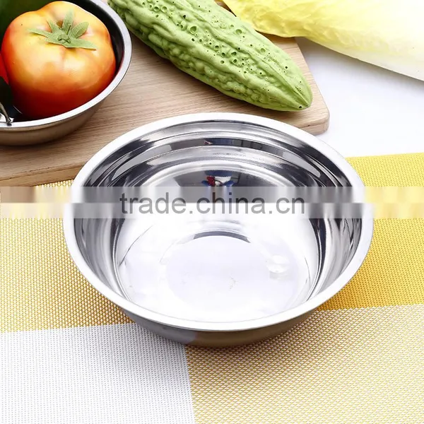 OEM Service Multi-functionThickening Stainless Steel Soup Dish Bowl photo-5
