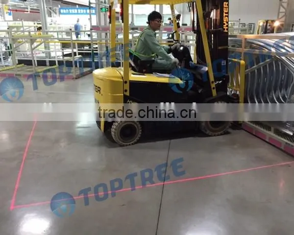 10W Forklift Warning Blue Spot Light Trailer Two Light Beads Motorcycle Auto Lamp photo-2