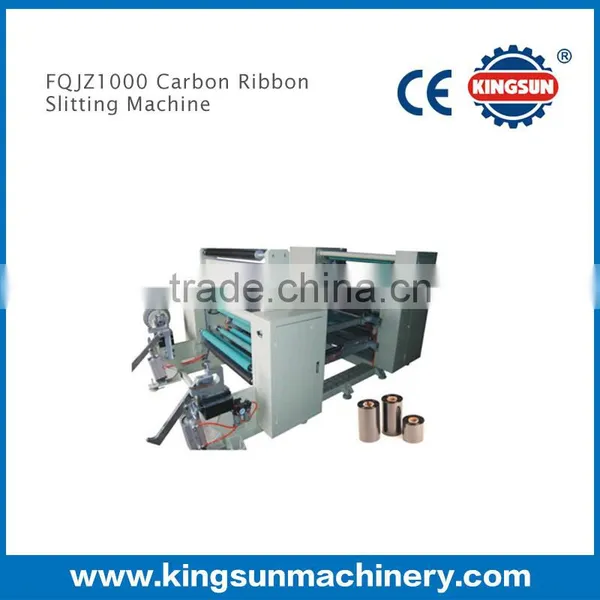 KFJ-1000 Carbon Ribbon TTR Slitter Rewinder
