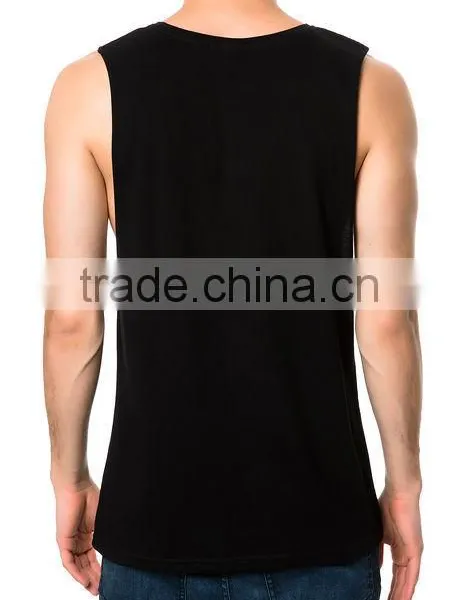 Design Your Logo 100 Cotton Men Tank Top/Custom Tank Top/Tank Top Men photo-4