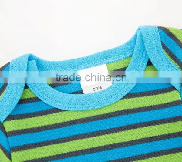 High Quality Newborn Clothes Stripe Sleeveless Cotton Baby Rompers Summer photo-3