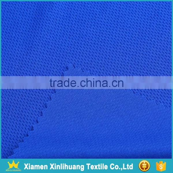 High Quality Knitting Breathable 100% Polyester Bird Eye Mesh Fabric for Sport Clothing photo-4