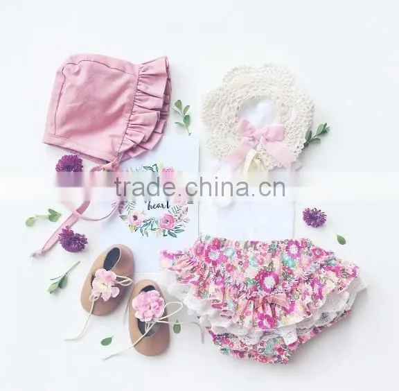 Handmade Ins Baby Bonnet Cute Children Kids Cap Hat Cotton Reversible Clothing photo-6