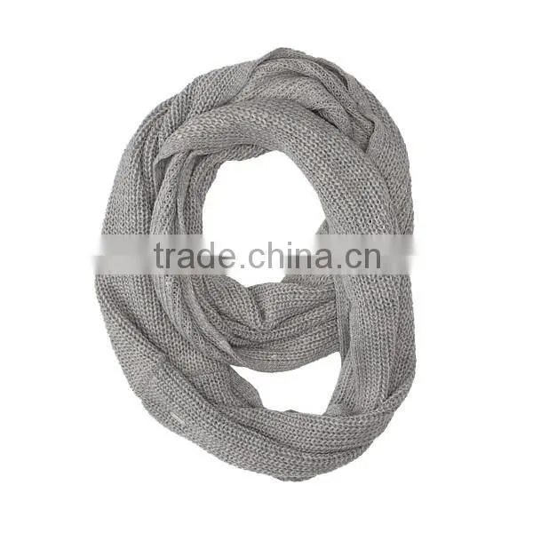 2015 Fashionable Scarf Wholesaler Lady Kinnted Infinity Scarf photo-3