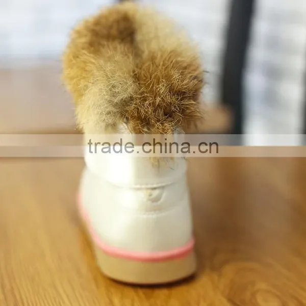 Zm40340b Hot Sale Winter Snow Boot Children Warm Shoes photo-5