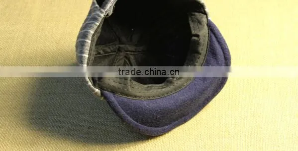 F40474A Korean Style Autumn New Fashion Striped Baby Baseball Cap photo-3