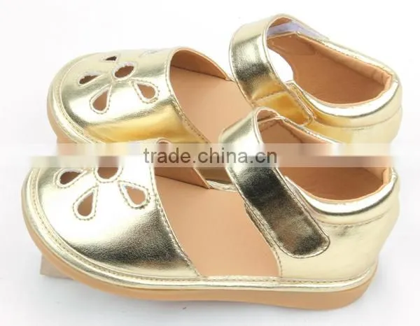 Toddler Shoes Outdoor Squeaky Shoe PU Leather Kid Shoes Sandal photo-4