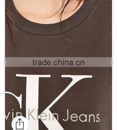 Black Long Sleeve Wholesale Cheap Price Crewneck Women Sweatshirt photo-2