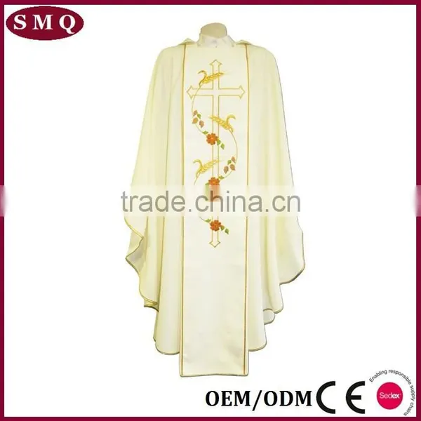 Lent Asymmetrical Cross Preist Wear Chasuble photo-4