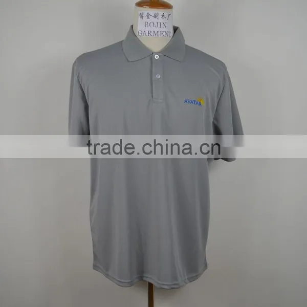 2014 Chinese Clothing Companies Dri Fit Polo Shirts Wholesale photo-2