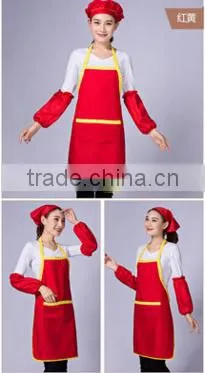 Cute Apron Custom LOGO Print Ads Kitchen Chef Coffee Hotel Men and Women Overalls photo-4