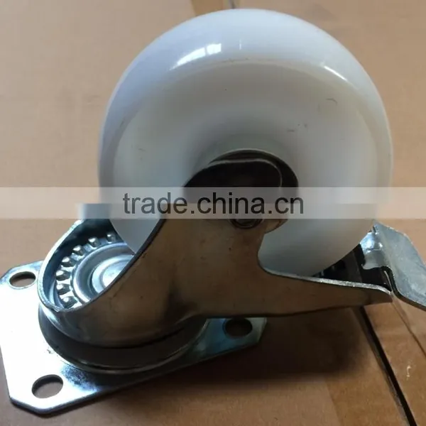 3inch Shopping Cart Swivel Scaffold Caster Wheel With Brake for Trailers photo-2