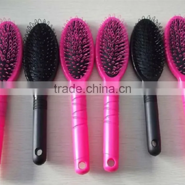 2017 New Arrival Pink Hair Extension Loop Brush photo-2