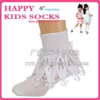 Korea Cute Lace Children\\\'s Kids Dancing Socks Breathability Princess Socks