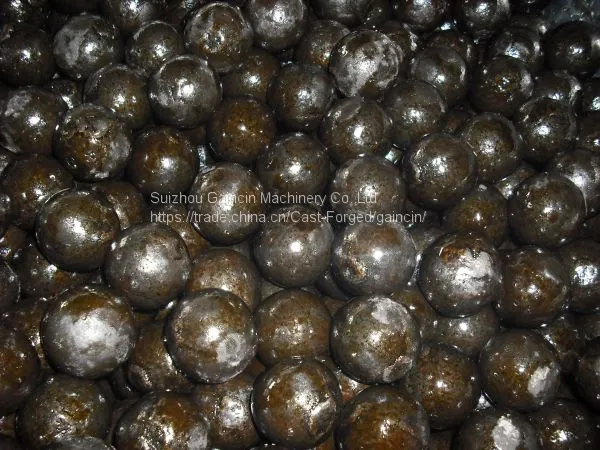 Oil Quenching Chrome Steel Grinding Media Balls, Cast Chromuim Grinding Media Steel Balls photo-2