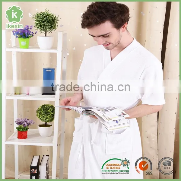 New Custom Thermal Super Soft Coral Fleece Bathrobe photo-5