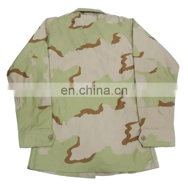 Customized Army Three Color Desert Military Uniform photo-3