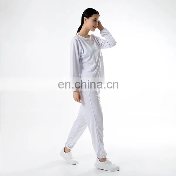 SANXIA New Style White Food Worker Uniform photo-2