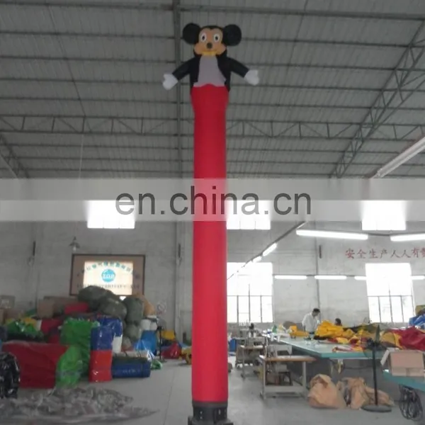 6m High Inflatable Cartoon Characters Mouse Rabbit Air Dancer for Advertisement photo-2