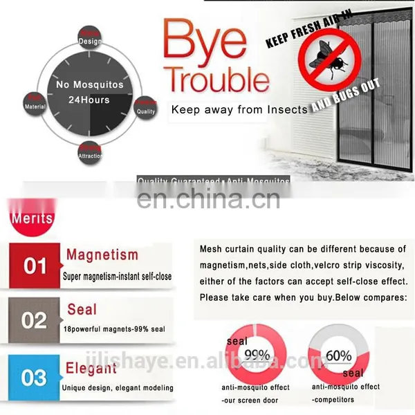 Magnetic Mesh Curtain Screen photo-5